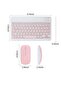 Ultra-Slim Bluetooth Keyboard & Mouse Combo Rechargeable Portable Wireless Keyboard Mouse Set - 5