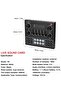 Multifunctional Live V9 Sound Card and BM800 Suspension Microphone Kit Broadcasting Condenser Microphone Set - 2