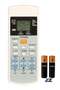 Remote Control Compatible with Panasonic Split Air Conditioner Without Backlight (AC-29D) with battery
