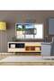 TV Stand/Wall Mount for 26-75 Inch TV with Rugged Double Arm Bracket, Holds Up to 40kg - 7