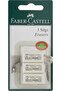 Msa Shop 3 Plastic Erasers 7086/48 (White) 931845 - 2