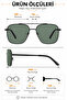 Polarized - Uv400 Protection Metal Frame Black Green Original Men's Sunglasses 59 Ekartman Dkgg83C2 - 2