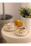 Set of 2 Turkish Coffee Porcelain Cups - 2