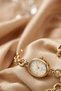 Gress Women Gold Butterfly Charm Bracelet Watch with White Dial Steel Chain Cord Luxury Vintage Elegant Women Wristwatch 2026 - 5