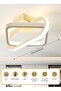 YATAI LIGHTING Modern Ceiling Light, Dimmable LED Square Flush Mount Ceiling Lamp, 20W Acrylic and Aluminum - 3