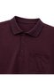 Men's Large Size Melange Burgundy Polo Collar Short Sleeve Single Jersey T-Shirt M-L-Xl-2Xl-3Xl-4Xl-5Xl-6Xl-7Xl-8Xl - 3