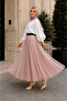 Women's Polka Dot Tulle Mevlana Skirt