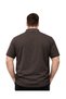 Men's Large Size Melange Mink Polo Collar Short Sleeve Single Jersey T-Shirt M-L-Xl-2Xl-3Xl-4Xl-5Xl-6Xl-7Xl-8Xl - 2