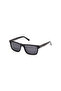 Shiny Black Polarized Acetate Male Sunglasses