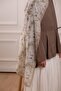 Lalin Patterned Soft Shawl Mink - 3