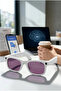 White Artificial Intelligence Smart Glasses with Camera and Bluetooth Voice Assistant Premium Design