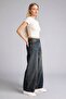 100% Cotton Barrel Fit High Waist Ankle Length Washed Jeans H0135Ax26Sp - 2