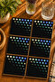 Modern Set of 6 Coasters - Uv Printing Mdf - 10X10 cm