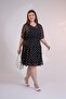 Women's Plus Size Chiffon Floral Dress - 6
