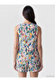 Mercan Crew Neck Floral Blouse - 4