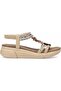 25Y154-4 Beige Women's Slippers