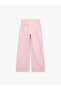 Wide Leg Pleated Trousers with Pockets and Tie Waist - 2