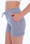 Women's Cotton Shorts Marine-8110 - 4