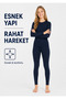 |   Girl's School Thermal Suit Winter Cotton (Dark Blue) - 7