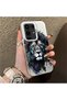 Infinix Note 50 Pro 4g Compatible Silicone Edge Hard Back Case Couple Phone Case Lion Pattern - 3