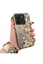 Redmi Note 14 Compatible Silicone Edge Hard Back Case Couple Phone Case with Floral Pattern