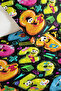 Number Themed Children's Room Educational Quilt Set - Colorful Geometric 160X220 cm Quilted Bedspread - 3