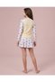 Senior Girls Yellow Skirt Swimwear - 3