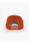 Women Men Orange Trucker Hat Zodiac Collection Leo - 4