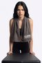 4-Pack 100% Cotton Anthracite Sports Towel 30X100 Fitness Training Gym Golf Boxing Towel - 5