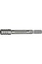 Bit Driver Extender - 3.25 Extension for Bits & Standard Hex Bits, Silver