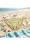 Women's Beachwear Yellow Color Drawstring Bikini Bottom Bb2626 - 8