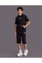 Senior Boys Black Basic Active Shorts - 2