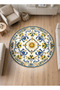 Eta Traditional Patterned Modern Woven Base Decorative Carpet Sdtamor2483 - 3