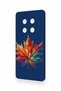 Honor Magic 7 Lite 5g Compatible Colorful Leaf Pattern Silicone Case - 4