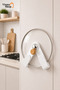 Set of 2 Kitchen Organizer Pot Lid Plate Holder Strong Adhesive No Drilling - 7