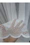 ستارة من التول بنمط خلية النحل، قماش تول محبوك مقاوم للتجعد ولا يمكن كيها بالمكواة - 6
