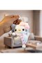 Standing Mini Plush Keychain Hello Sanrio Character 2 Pieces Random Model Kitty Friends and Herself - 3