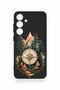 Samsung S25 Plus Compatible Compass Forest Pattern Silicone Case - 2