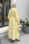 Voile Pile Dress 255037 - Yellow - 4