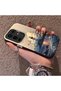 Infinix Note 50 Pro 4g Compatible Silicone Edge Hard Back Case Couple Phone Case Tower Patterned - 2