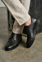 Men's Orthopedic Comfortable Sole Genuine Leather Lace-Up Shoes - 4