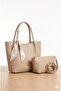 Soft Textured Puppy Shoulder Bag 32/21 cm