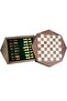 Wooden Octagon Chess Set | 23cm X 23cm - 4