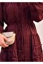 Women's Molly Nelly Long Buttoned Skirt Ruffle Dress - 2