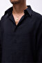 Modal Fabric Oversize Shirt - 7