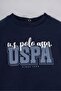 Baby Boy Printed Navy Blue Long Sleeve Pajama Set Usb3162-C-V2 - 2