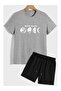 Summer Collection New Arrival T-Shirt & Shorts Set Printed Pattern Lightweight & Cool Fabric for All-Day Comfort