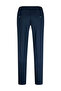 Navy Blue Regular Fit Cotton Jogger Pants with Side Pockets - 3