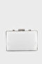 Pearl Detailed Fixed Handle Evening Dress Bag Evening Dress Bag 366Inci - 2