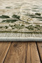 Flower Leaf Patterned Non-Slip Base Machine Washable Digital Printed Chenille Carpet Rug Runner - 7